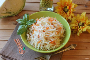 Квашеная капуста с уксусом Квашеная капуста с уксусом