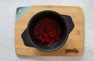 Малиновый соус к мясу