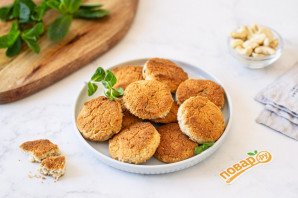 Веганское кокосовое печенье