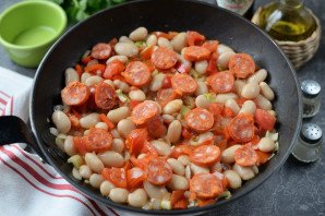 Мексиканский завтрак "Уэвос ранчерос"