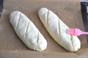 Батон на закваске Батон на закваске