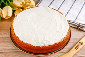 Сметанный торт с вареньем Сметанный торт с вареньем