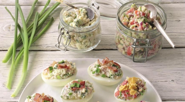 Фаршированные яйца, пошаговый рецепт с фото