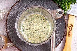 Сливочный диетический соус