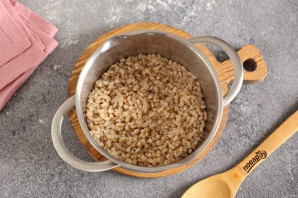 Перловая каша со свеклой