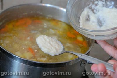 Суп из минтая 