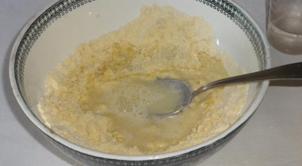 Кукурузное печенье, пошаговый рецепт с фото