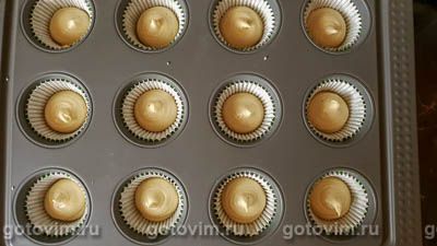 Банановые кексы с шоколадом