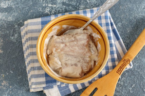 Судак на овощной подушке