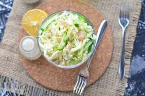 Салат с пекинской капустой для похудения Салат с пекинской капустой для похудения