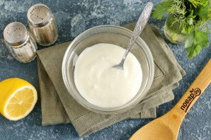 Диетическая заправка для салатов