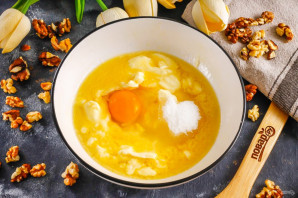 Тарталетки с орехами