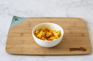 Суп из маша с яблоком