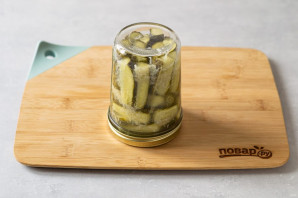 Огурцы по-корейски с горчицей Огурцы по-корейски с горчицей