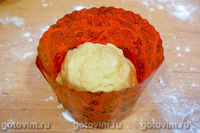 Пасхальный кулич с апельсиновой цедрой Пасхальный кулич с апельсиновой цедрой