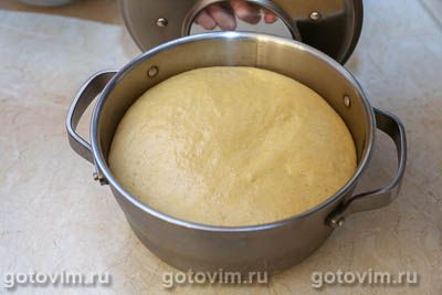 Тесто сдобное холодной расстойки