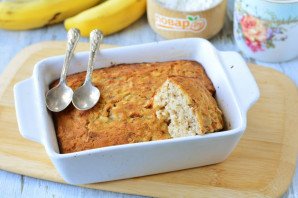 Диетический банановый пирог