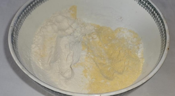 Кукурузное печенье, пошаговый рецепт с фото