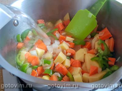 Суп из консервированного тунца