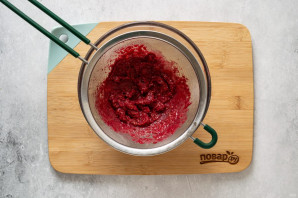 Малиновый соус к мясу