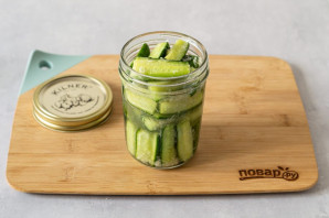 Огурцы по-корейски с горчицей Огурцы по-корейски с горчицей