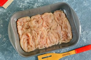 Запеканка из куриной грудки