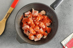 Паприкаш из индейки