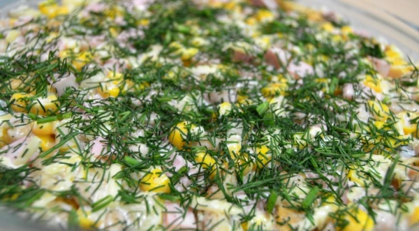 Салат Быстрый, пошаговый рецепт с фото