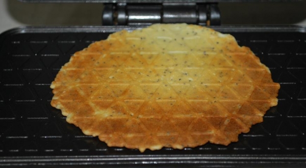 Постные вафли, пошаговый рецепт с фото