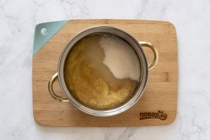 Яблочное повидло с лимоном