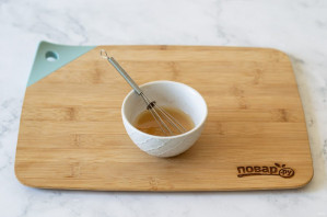 Салат с апельсином и фасолью