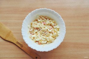 Салат "Искушение" с ананасами