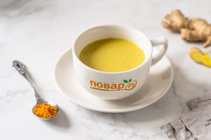 Чай с куркумой и имбирем Чай с куркумой и имбирем