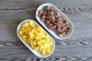 Солянка на говяжьем бульоне Солянка на говяжьем бульоне