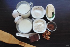 Торт "Графские развалины" на кефире Торт "Графские развалины" на кефире