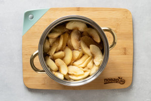 Яблочное варенье дольками с лимоном