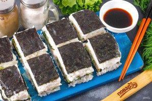 Ленивые роллы