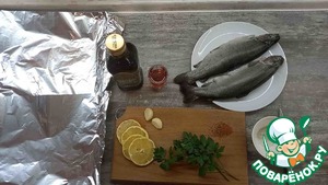 Радужная форель запеченная в духовке