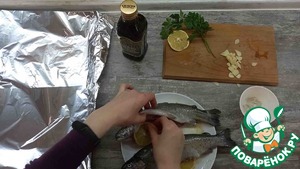 Радужная форель запеченная в духовке