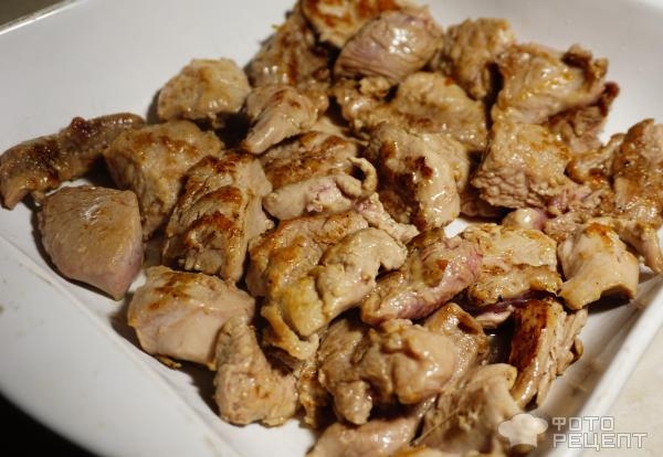 Рецепт: Гречневый бигос с индейкой - со свежей капустой Рецепт: Гречневый бигос с индейкой - со свежей капустой