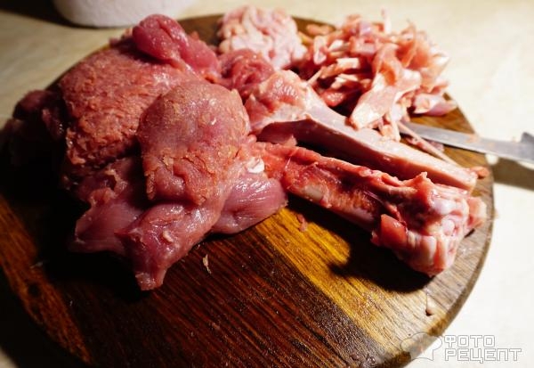 Рецепт: Гречневый бигос с индейкой - со свежей капустой Рецепт: Гречневый бигос с индейкой - со свежей капустой