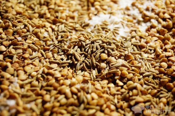 Рецепт: Гречневый бигос с индейкой - со свежей капустой Рецепт: Гречневый бигос с индейкой - со свежей капустой