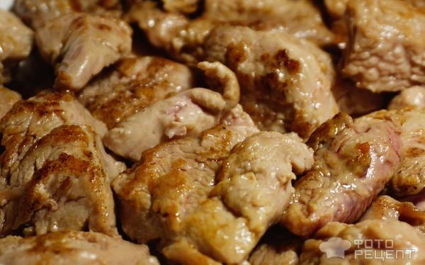 Рецепт: Гречневый бигос с индейкой - со свежей капустой Рецепт: Гречневый бигос с индейкой - со свежей капустой