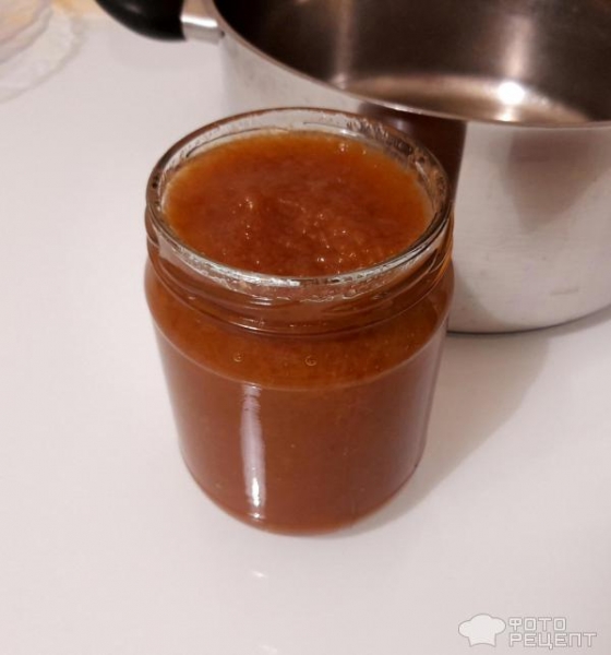 Рецепт: Коврижка постная с вареньем - С домашним яблочным вареньем. По вкусу как шарлотка. Постный рецепт.