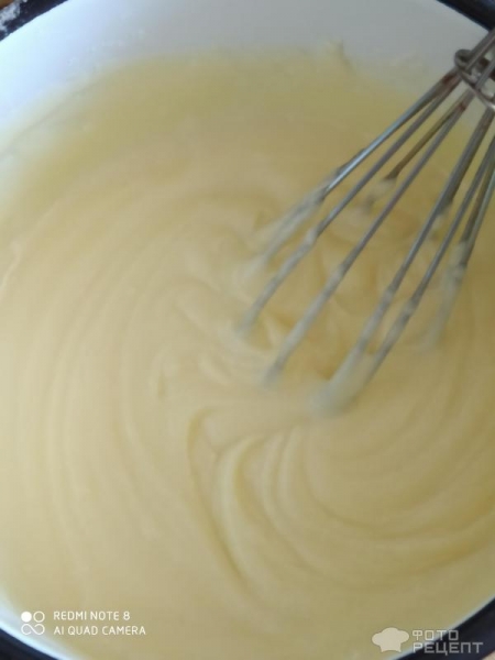 Рецепт: Крем для торта Пломбир - Нежный