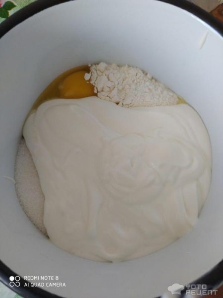 Рецепт: Крем для торта Пломбир - Нежный