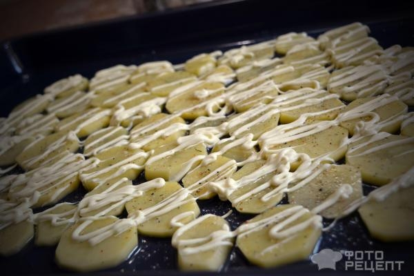 Рецепт: Мясо по-французски со свининой - В духовке