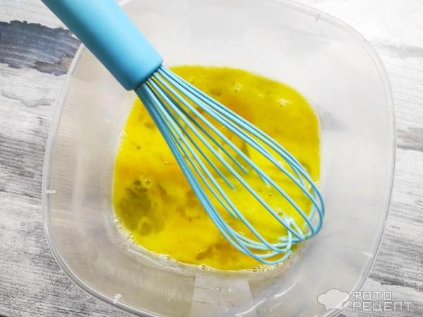 Рецепт: Омлет на сковороде - пышный омлет перевертыш!