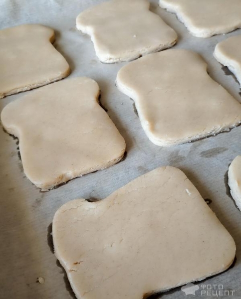 Рецепт: Пасхальное печенье - куличики. Готовимся к Пасхе.