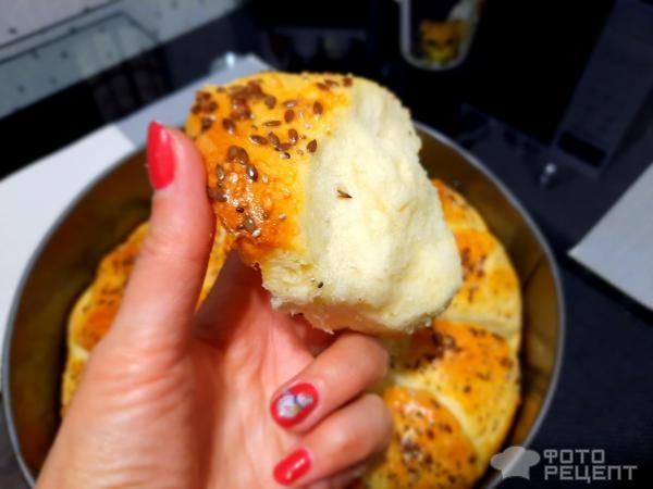 Рецепт: Сербский хлеб "Погачице" - Сербский хлеб «Ухо слона»